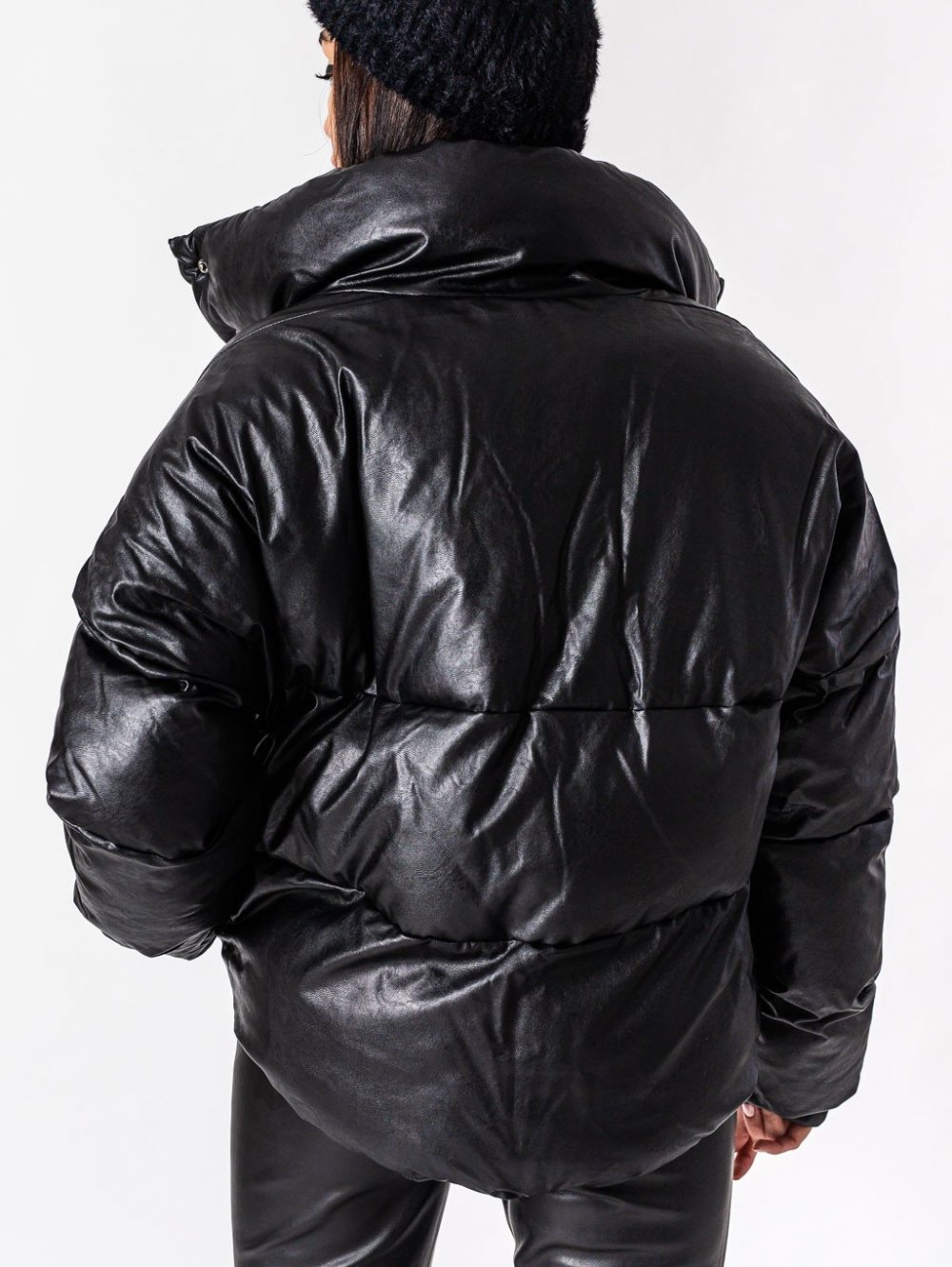 Čierna zimná bunda Gimy