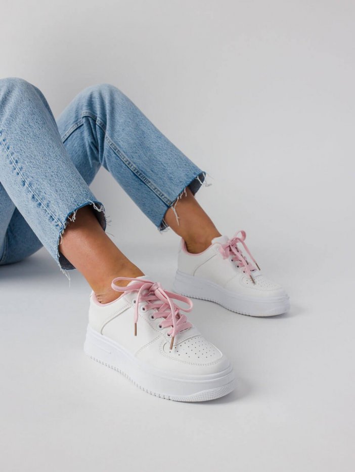 White Rosalie sneakers