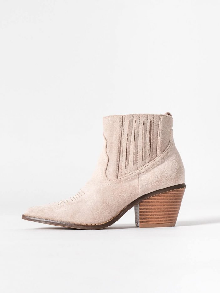 Beige ankle boots Dallas