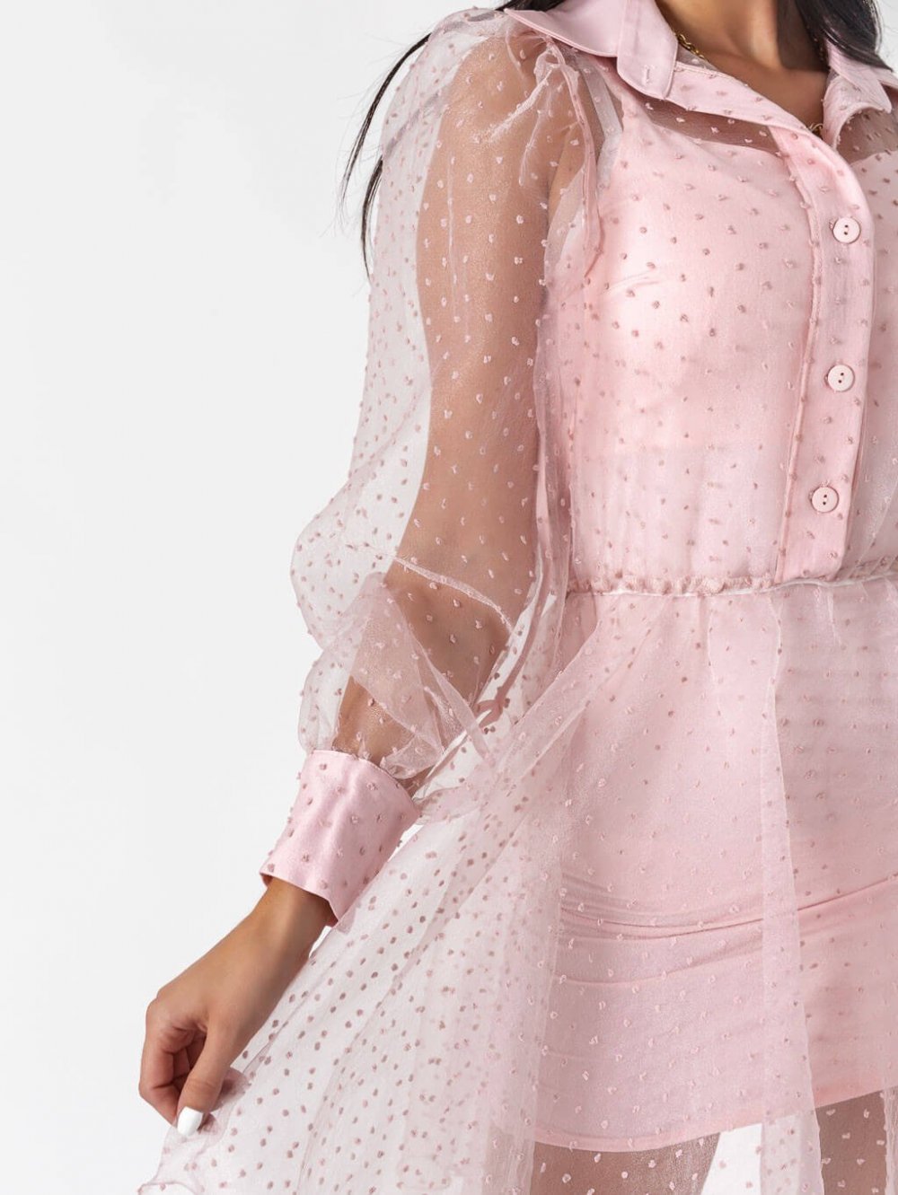 Ružové šaty Janelle