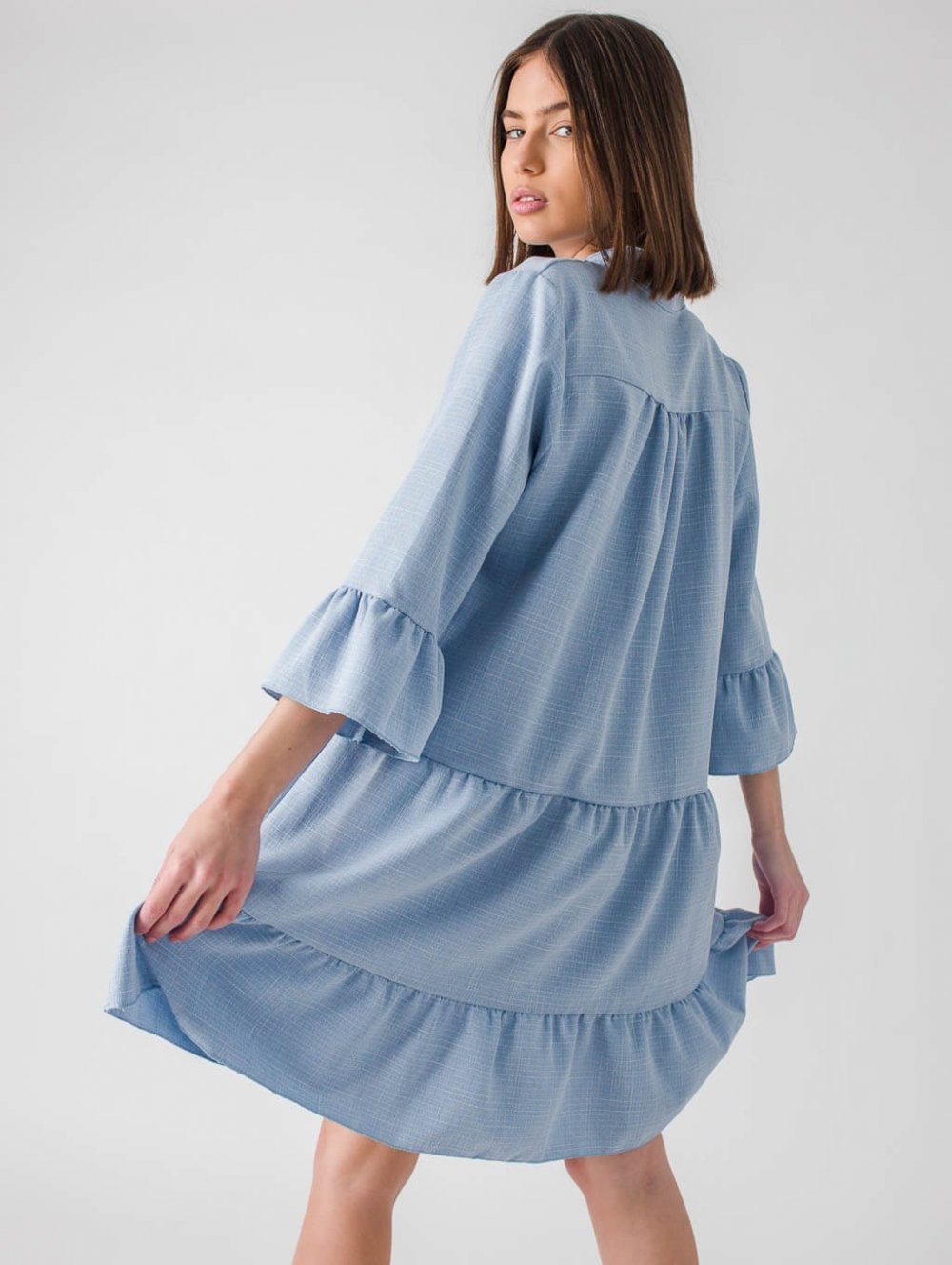 Modré šaty Amani