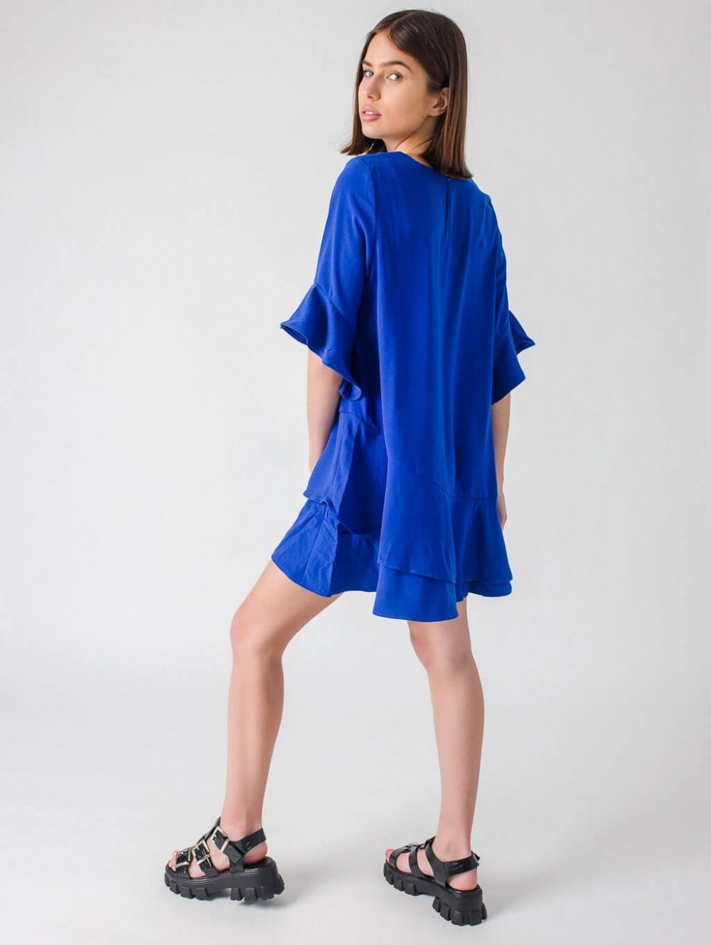 Modré šaty Octavia