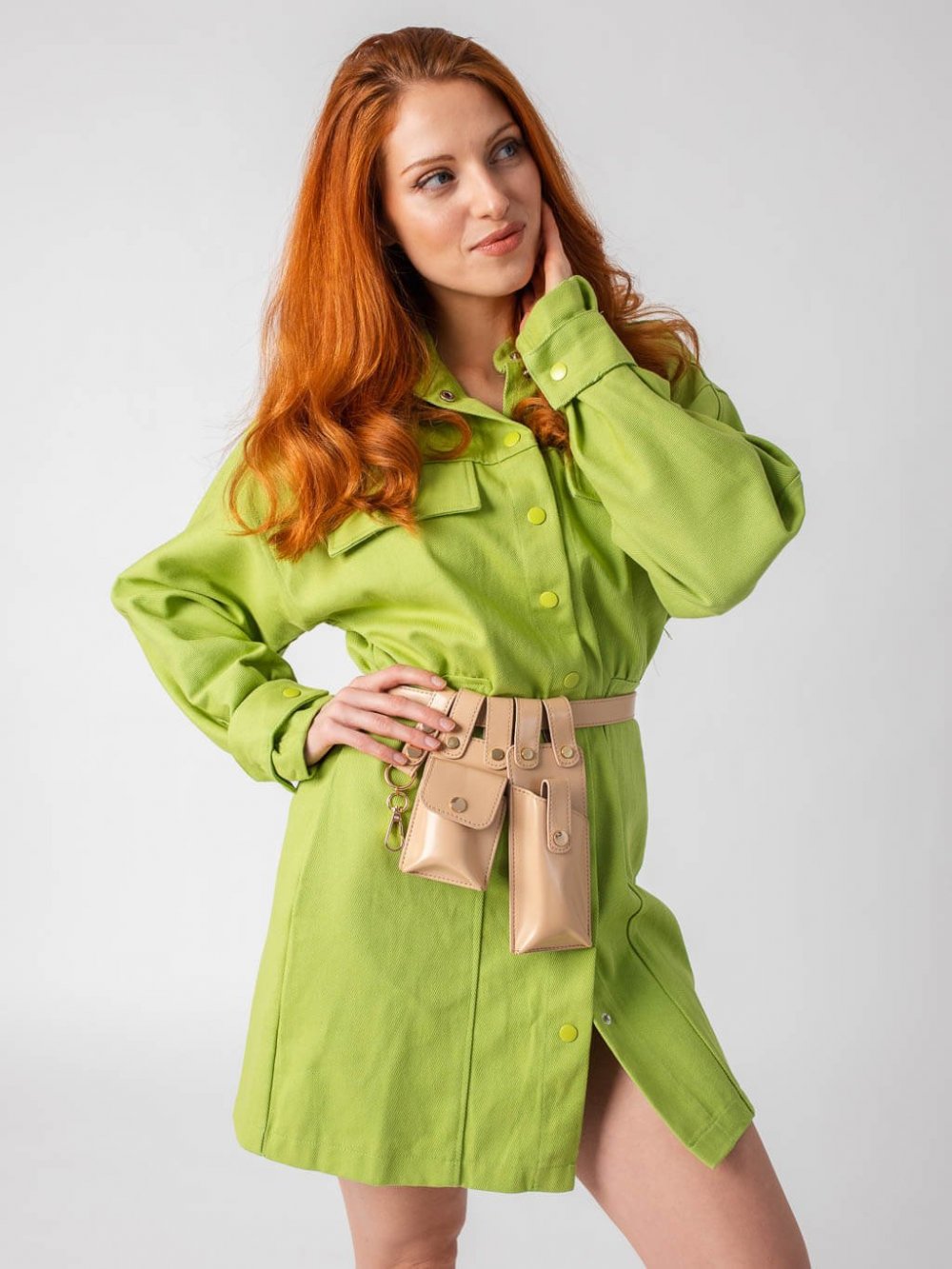 Zelené šaty Dorothy