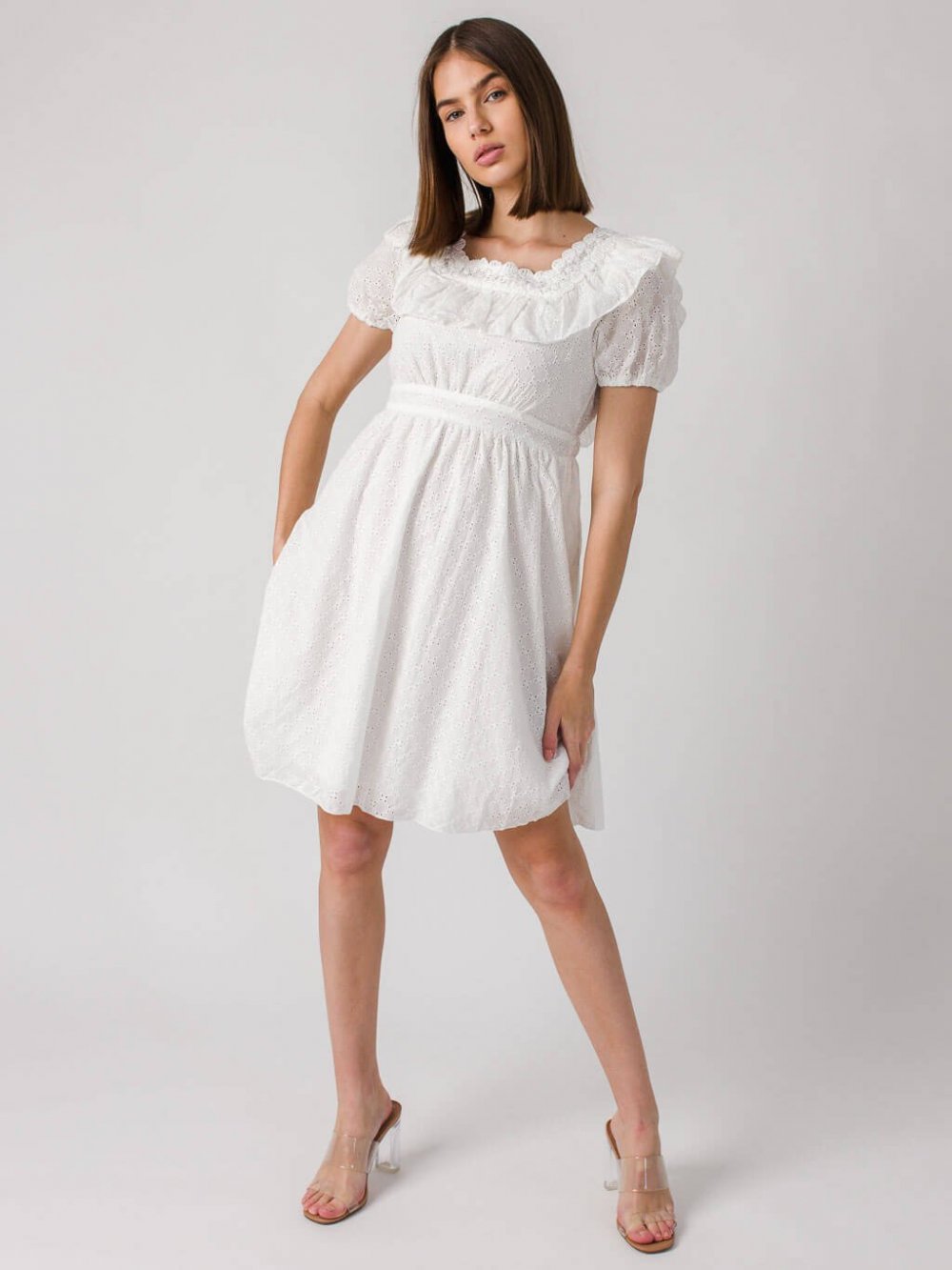 Biele šaty Astrid