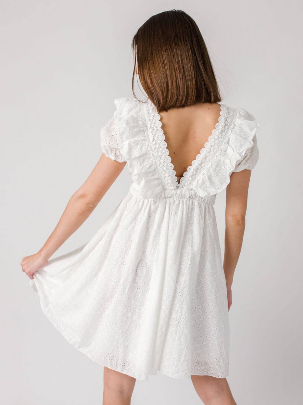Biele šaty Astrid