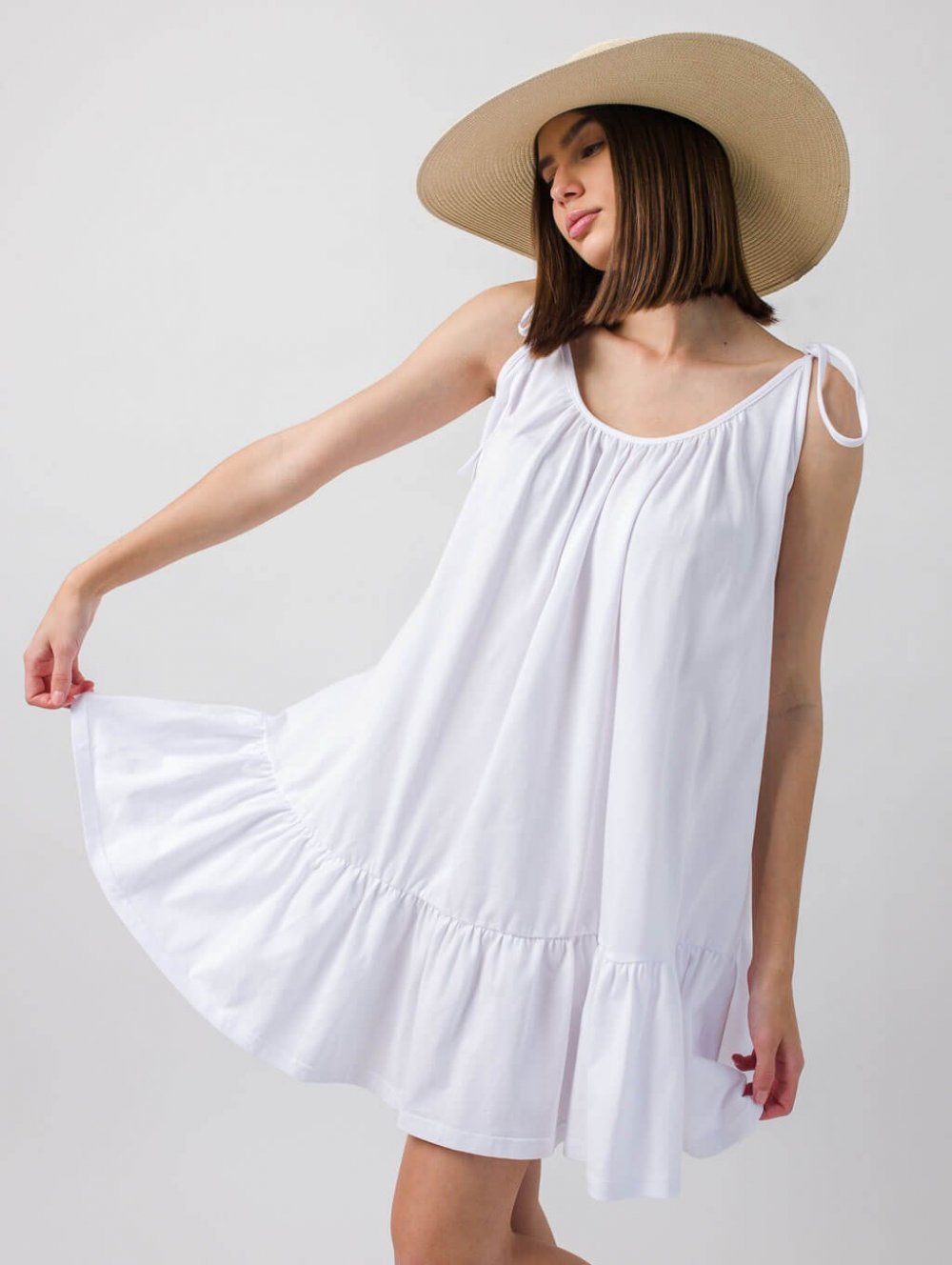 Bílé šaty Lia