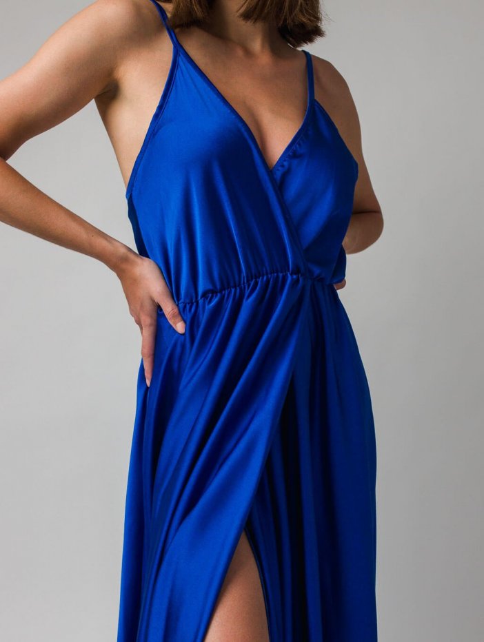 Modré šaty Lanna