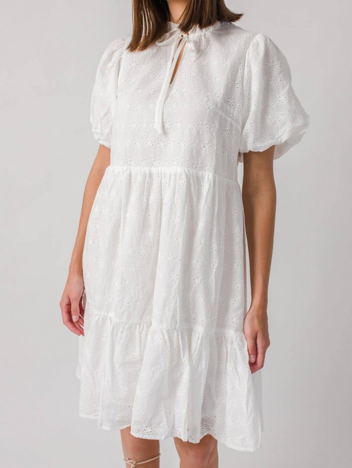 Biele šaty Medine