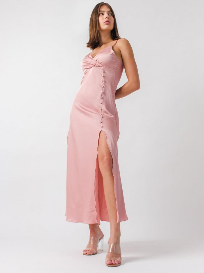 Ružové šaty Mellie