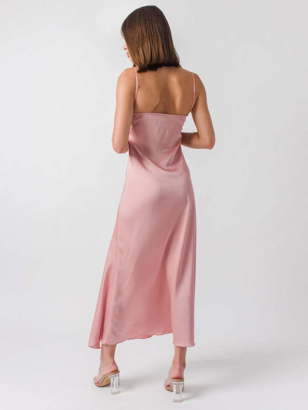 Růžové šaty Mellie