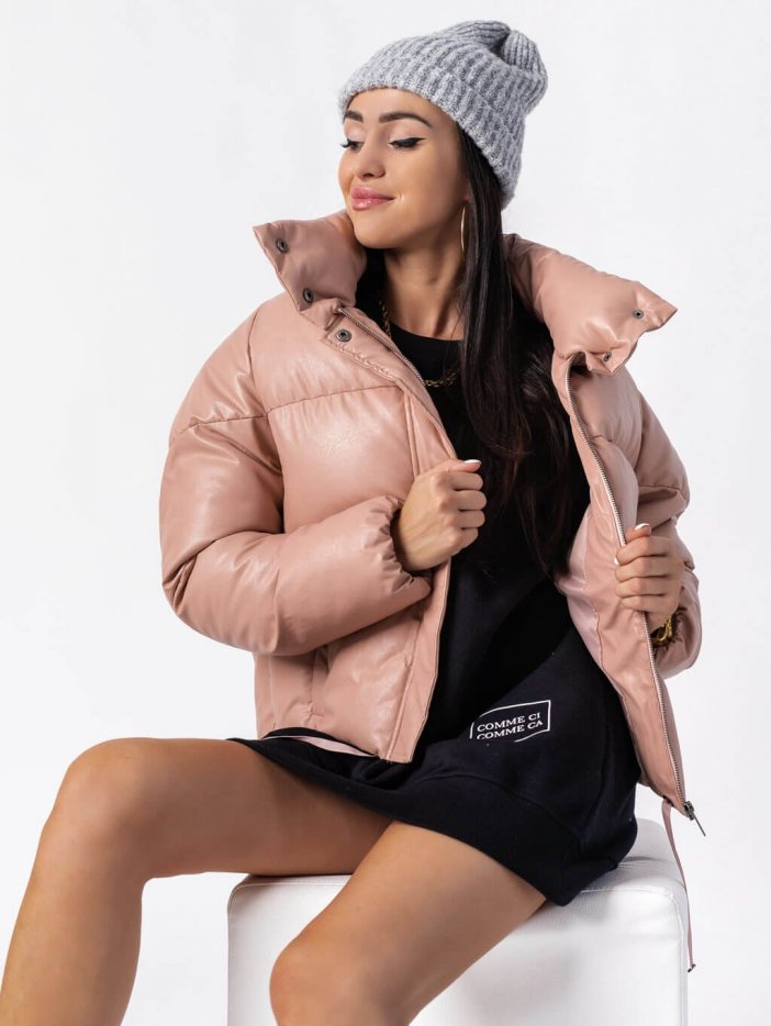 Pink winter jacket Gima
