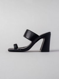 Černé sandály Nancy