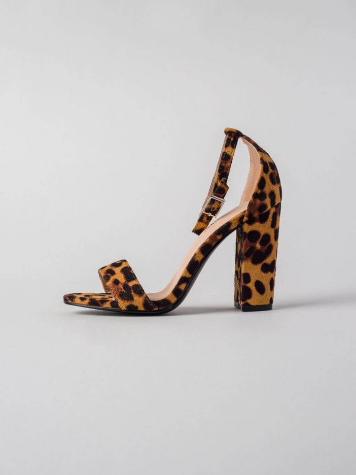 Leopardí sandály Twinn