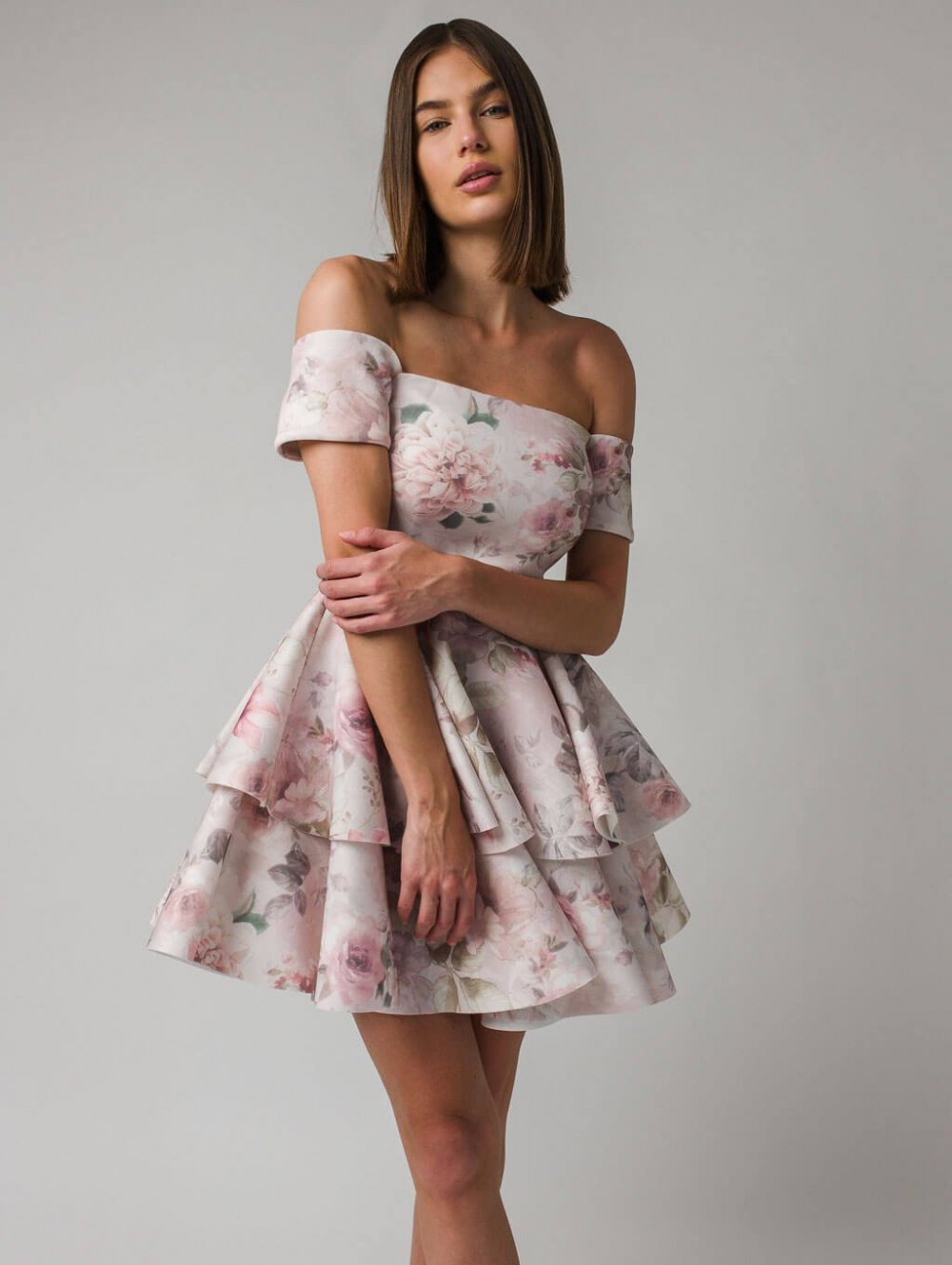 Kvetované šaty Doda