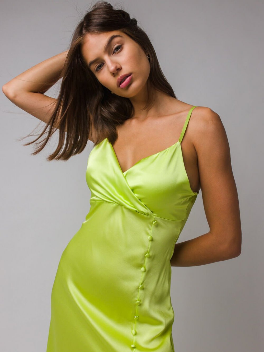 Zelené šaty Mellie