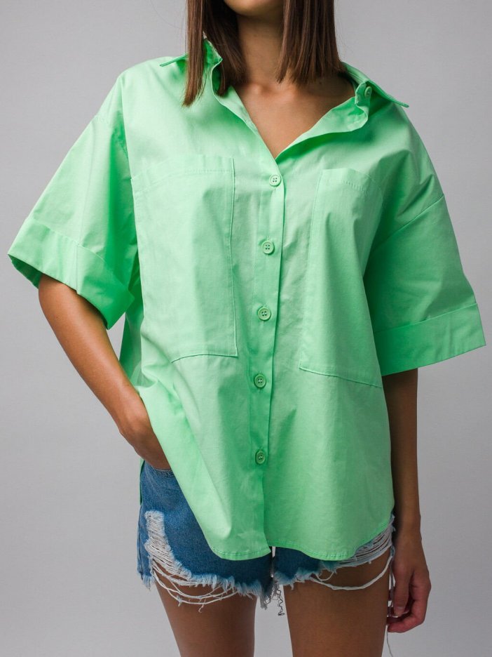 Zelená košeľa Lumi