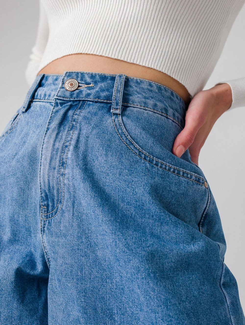 Džínové krátké kalhoty Kristin