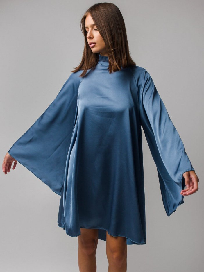 Modré šaty Saidy