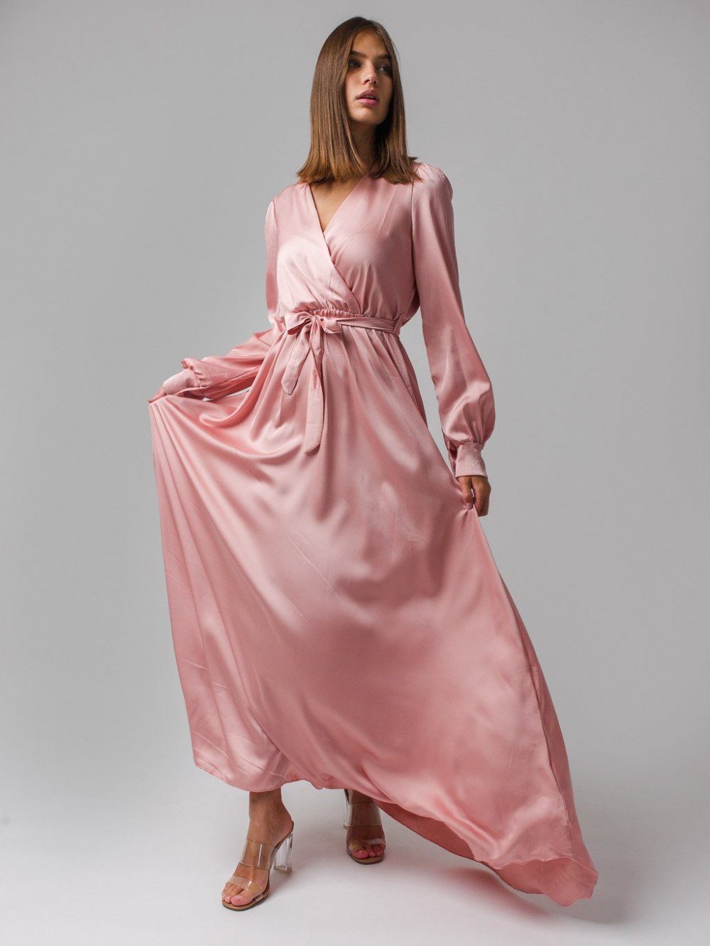 Ružové šaty Alessa
