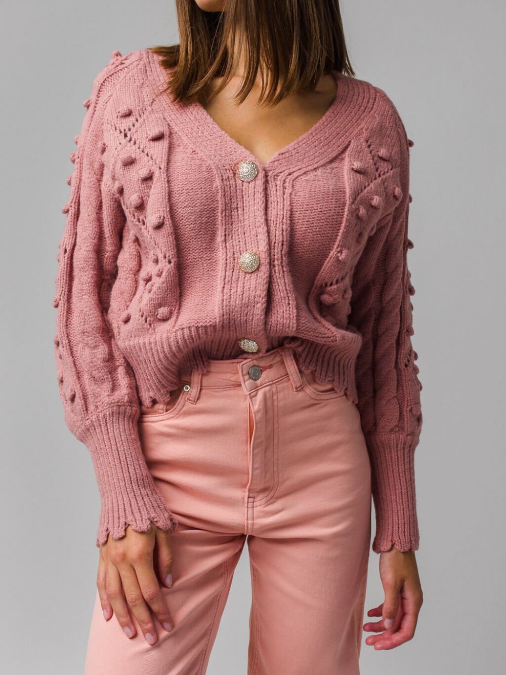 Ružový sveter Benitta