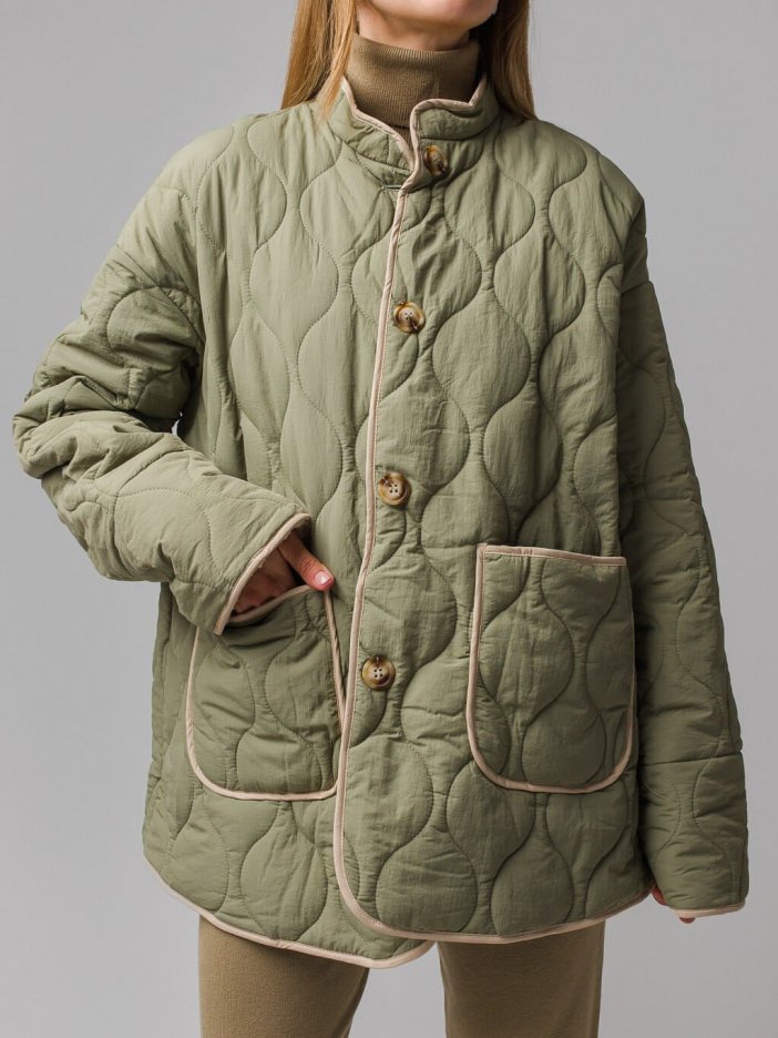 Green quilted jacket Sumyn