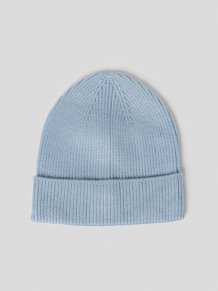 Modrá čiapka Warm