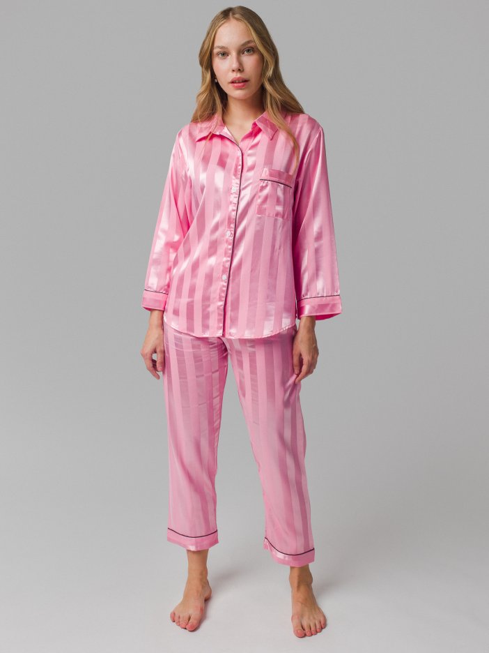 Růžové pyžamo Clairis