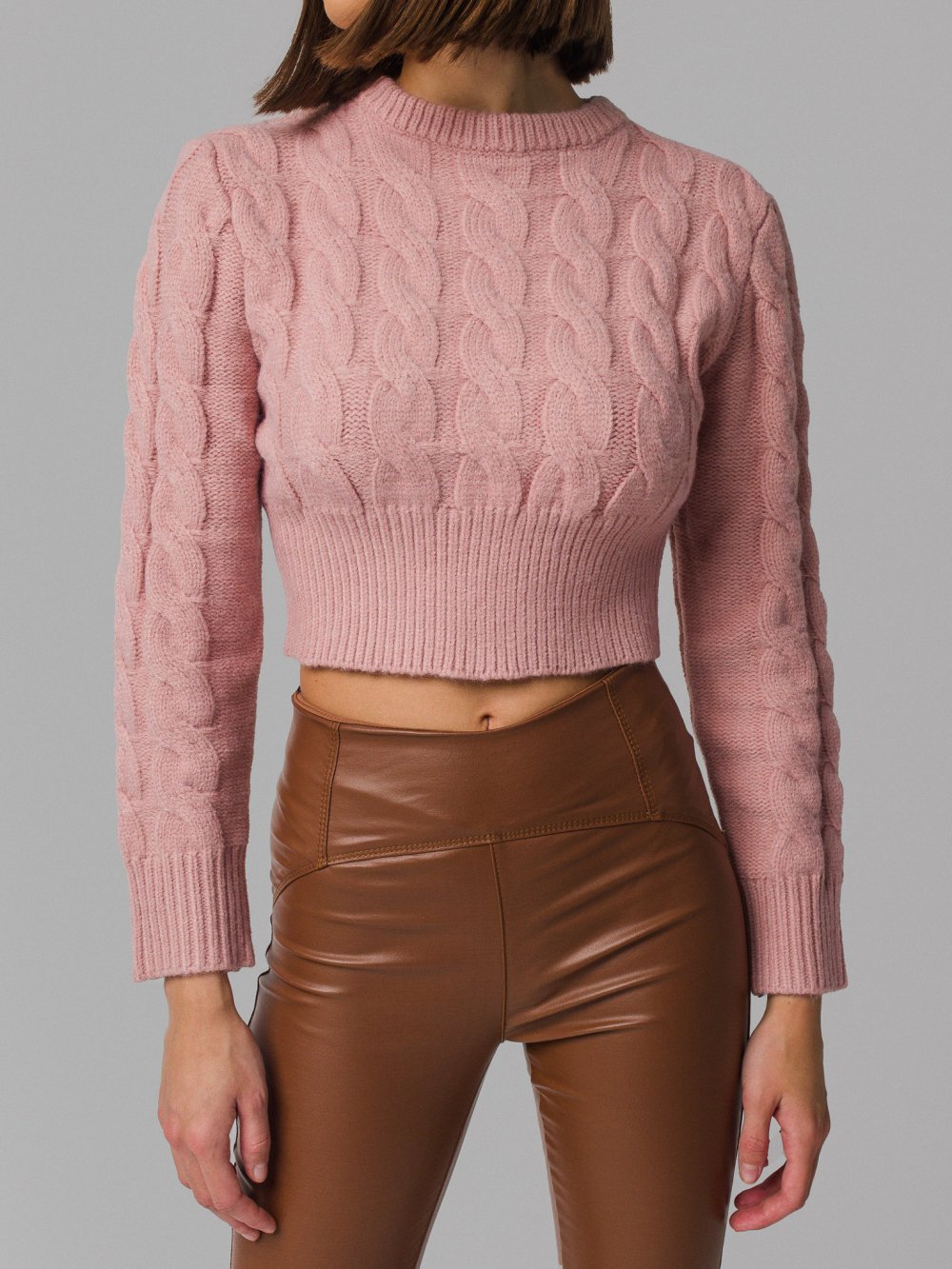 Ružový sveter Gloria