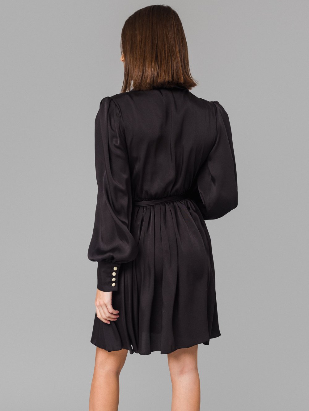Čierne šaty Francesca