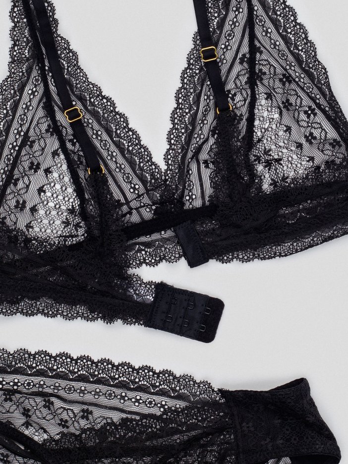 Black lingerie set Amira