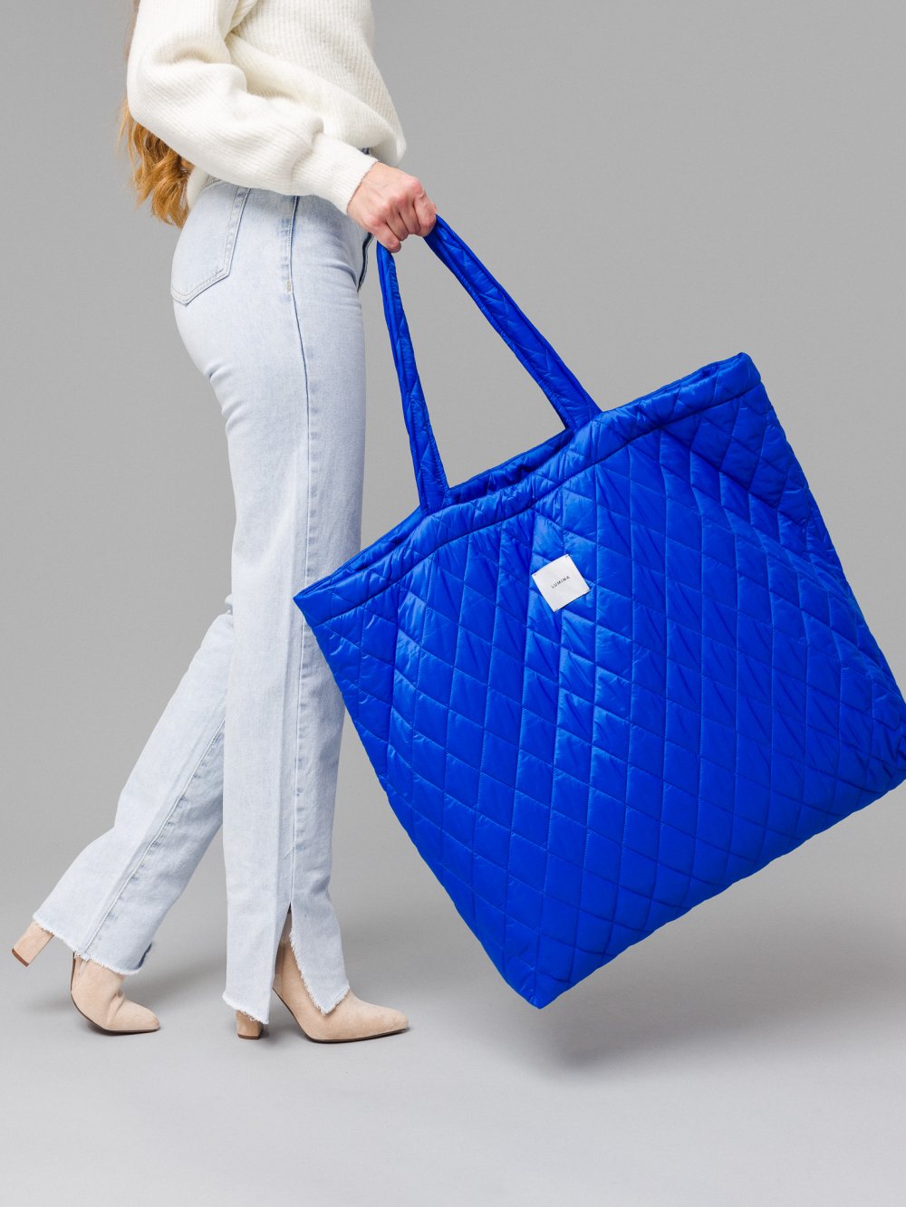 Modrá taška Cabby