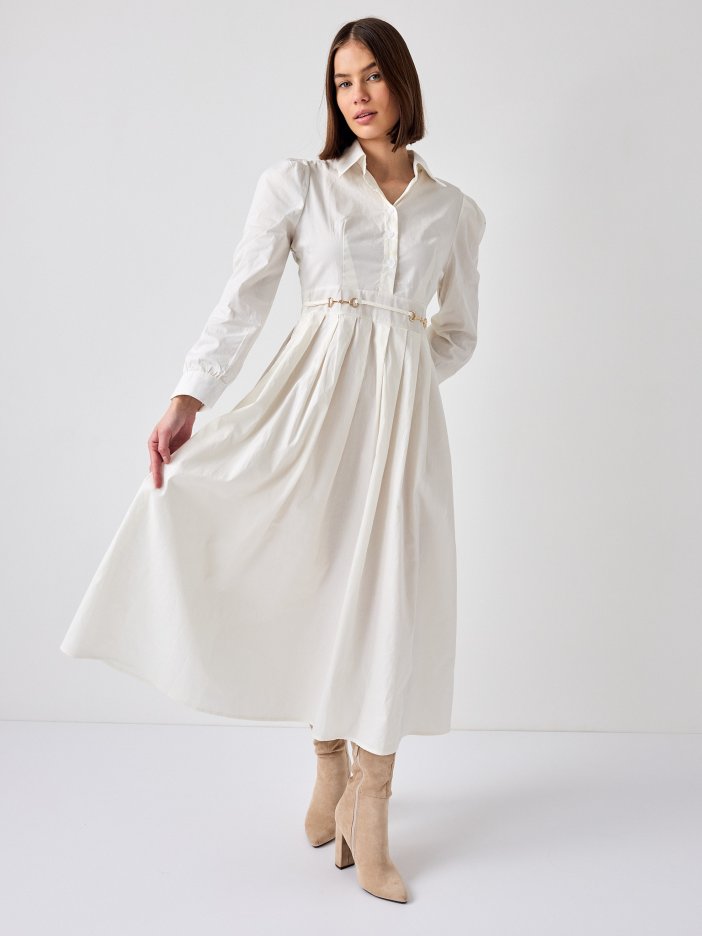 Bílé šaty Lina
