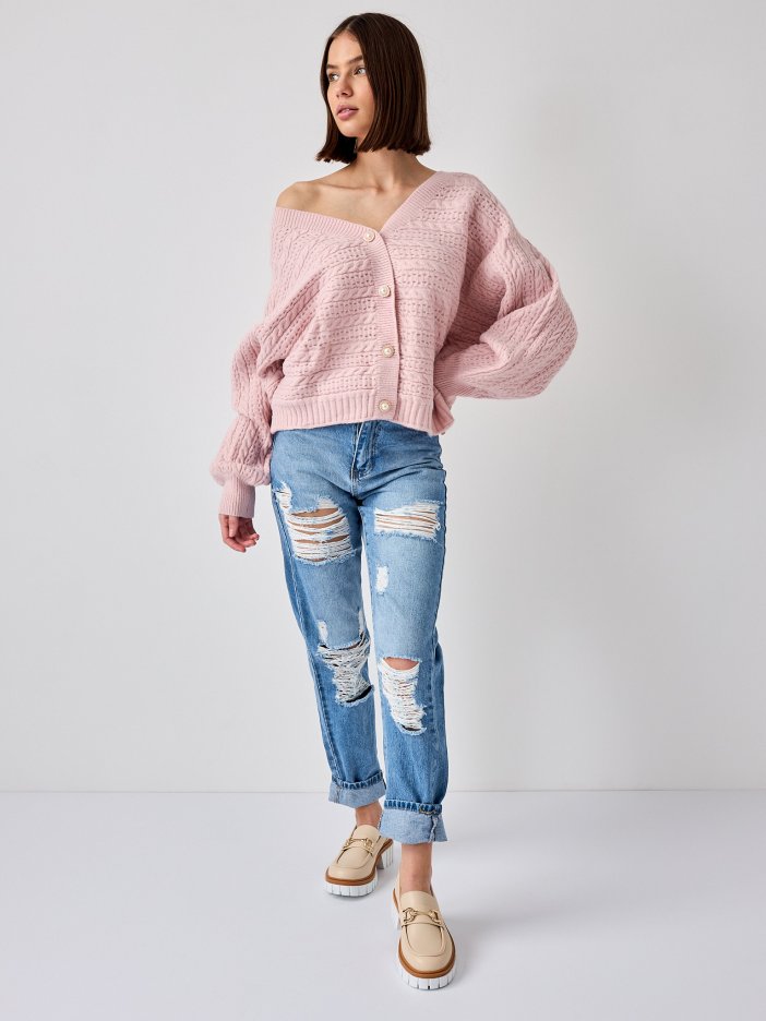 Ružový sveter Bea