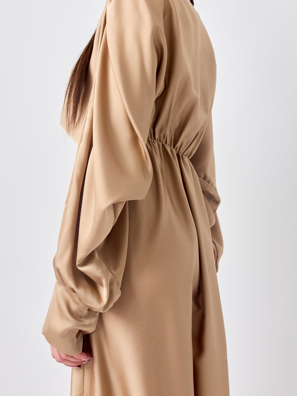 Hnedé šaty Rava