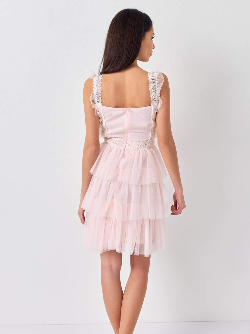 Růžové šaty Maris