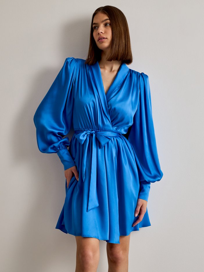 Královsky modré šaty Francesca