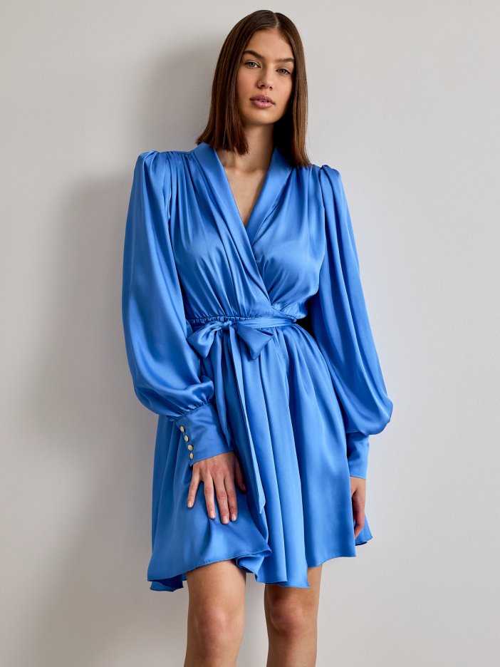 Modré šaty Francesca