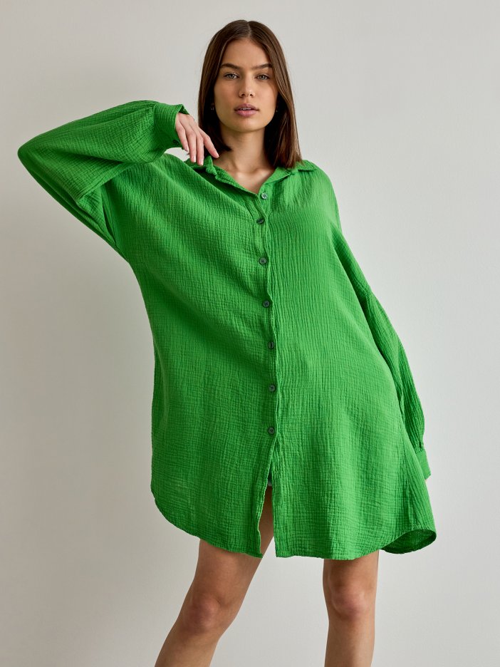 Zelená košeľa Peggy