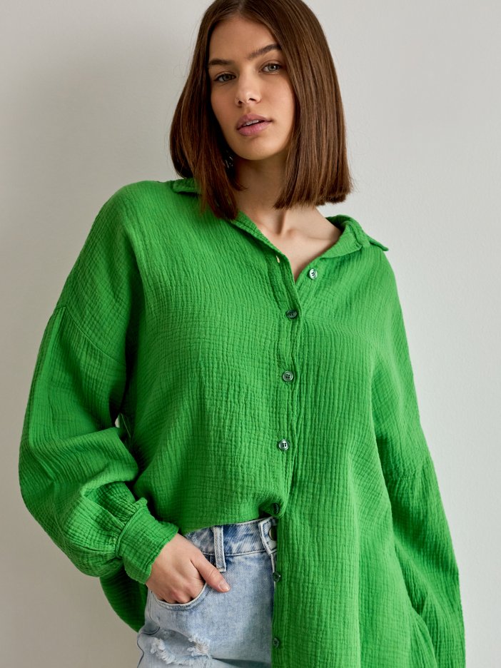 Zelená košeľa Peggy