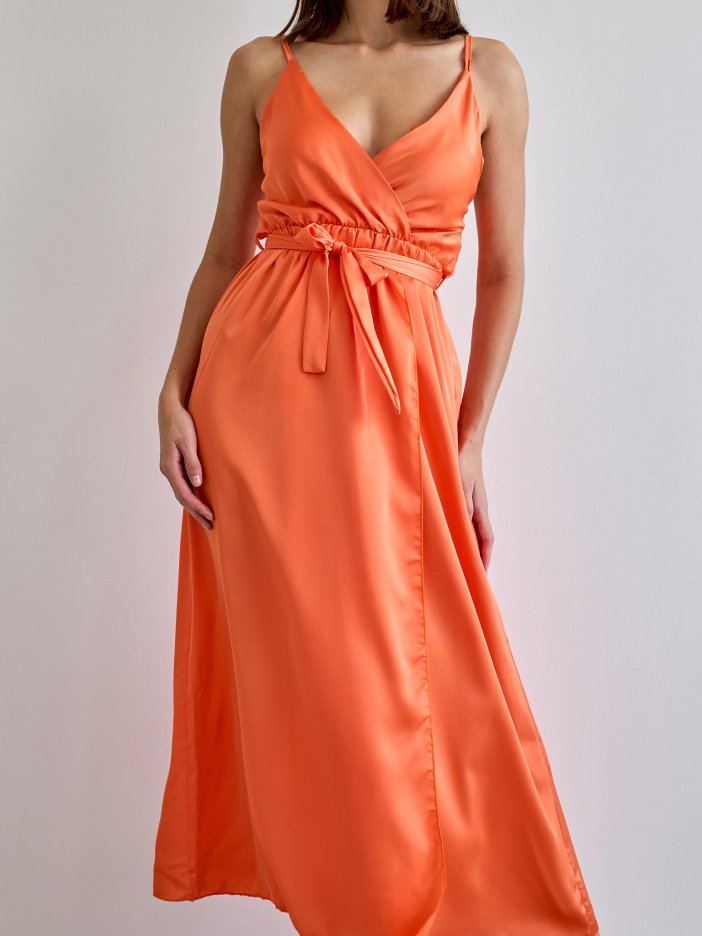 Oranžové šaty Kiki
