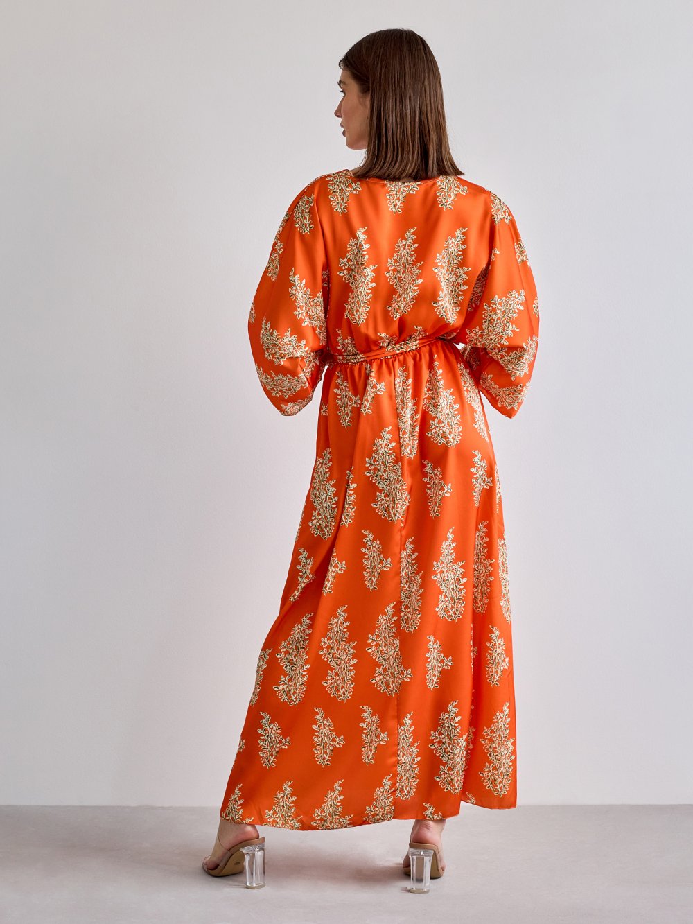 Oranžové šaty Nolija