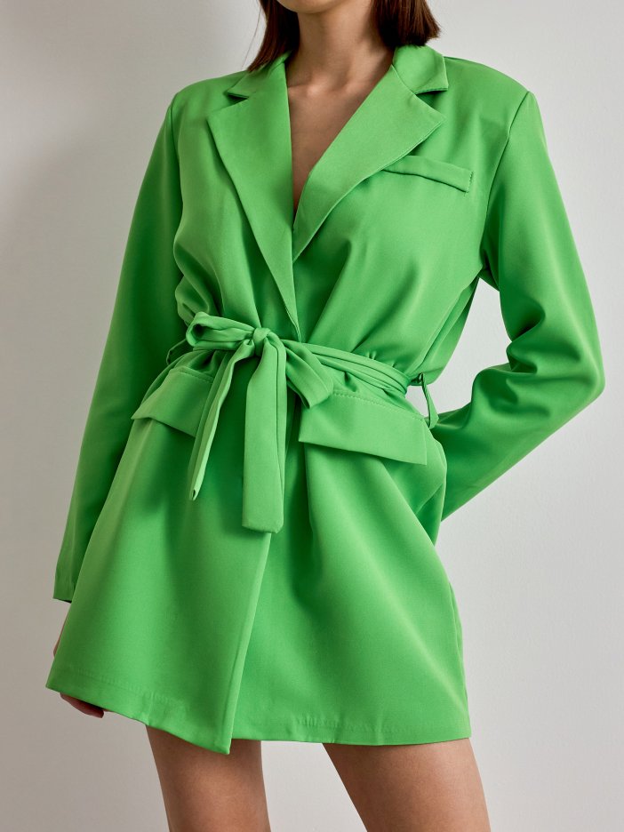 Zelené šaty Aggy