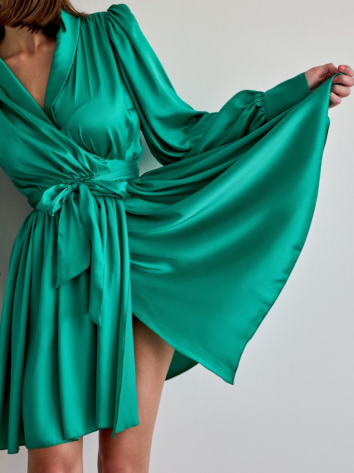 Svetlozelené šaty Francesca