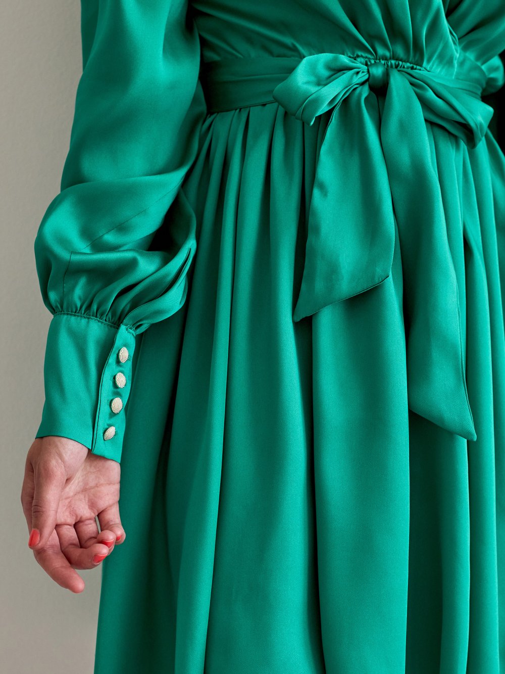 Svetlozelené šaty Francesca