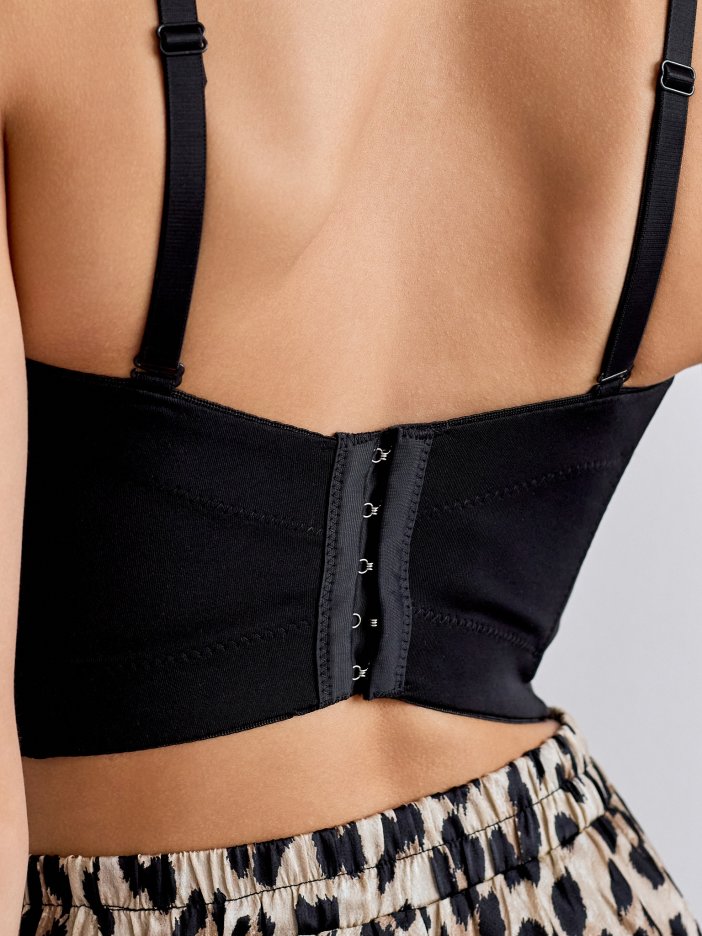 Black corset Dina