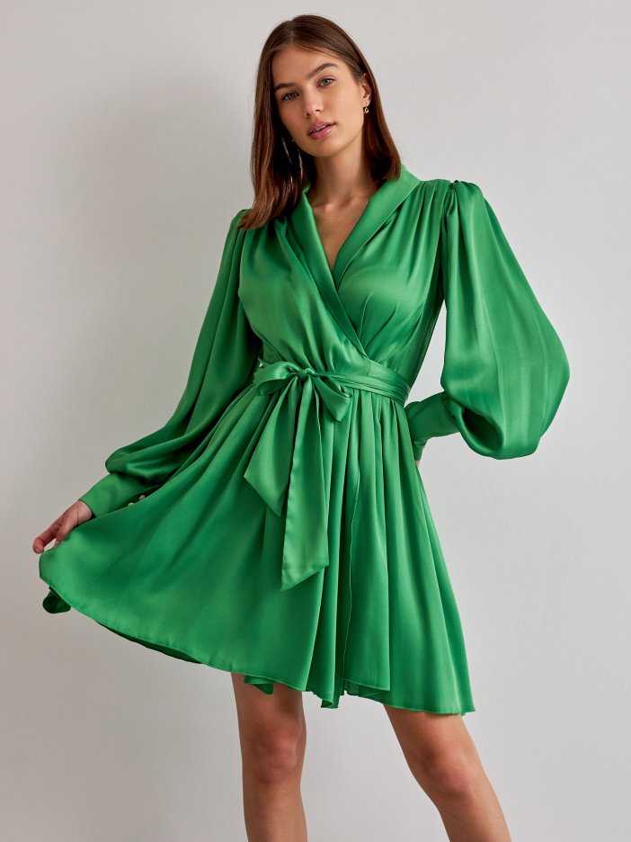 Zelené šaty Francesca
