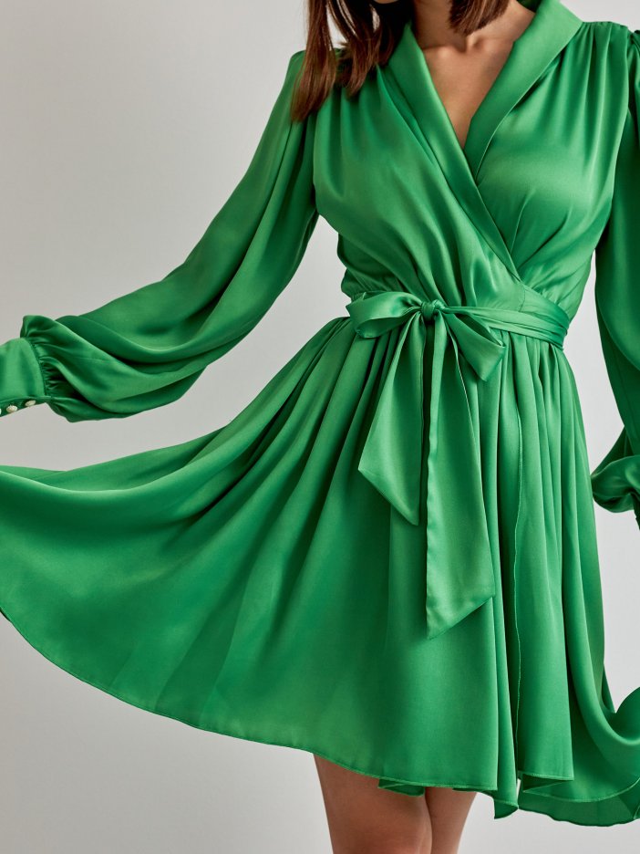 Zelené šaty Francesca