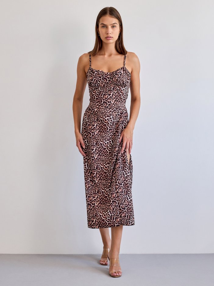 Leopardí šaty Dansy