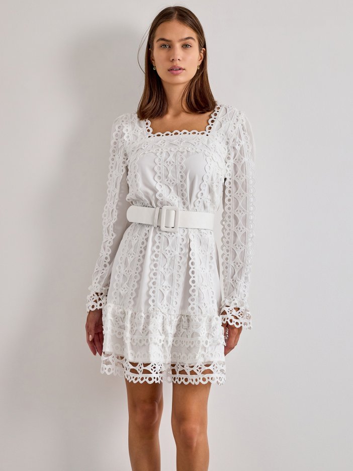 Bílé šaty Safira