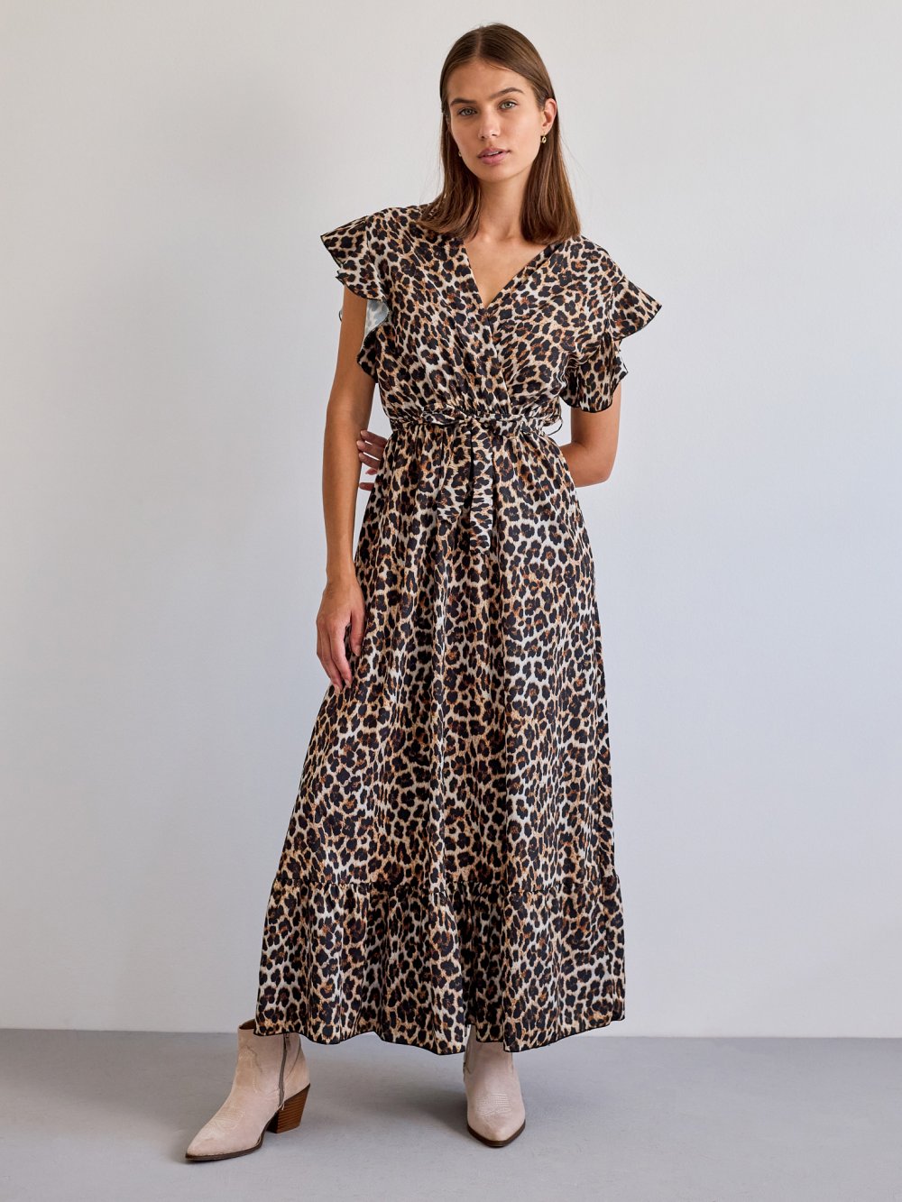 Leopardie šaty Kalea